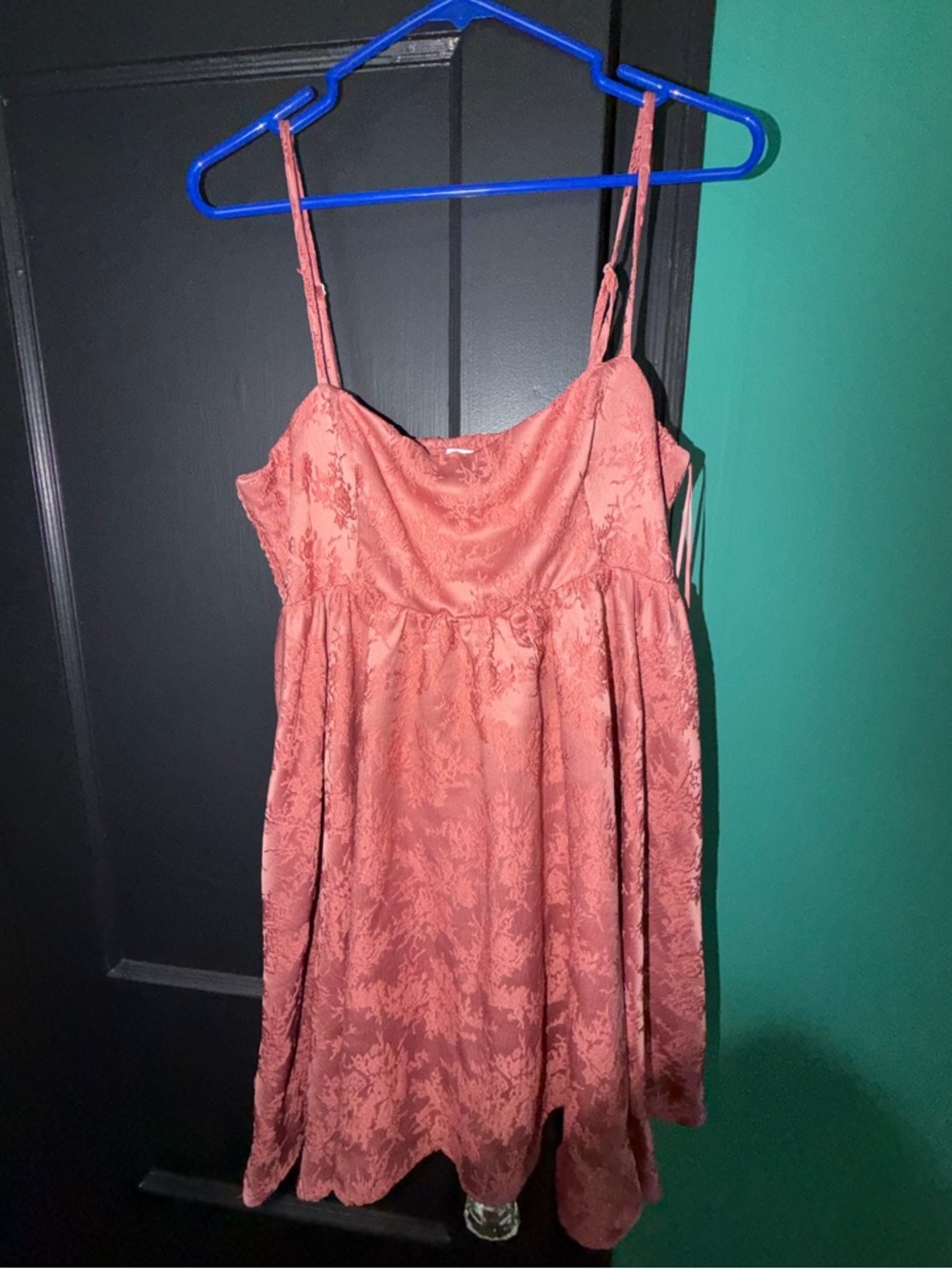 Altar'd State Dusty Rose Textured Dress XL
